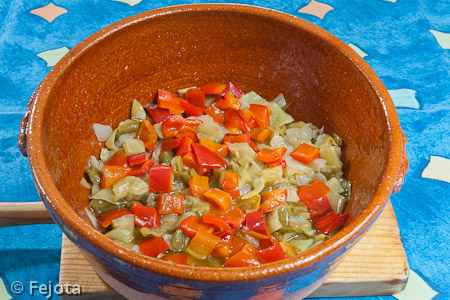 Sofrito de verduras